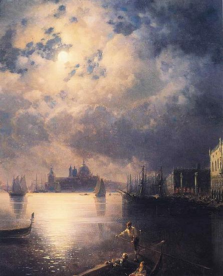 Ivan Aivazovsky Byron in Venice